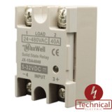 گلداستار رله الکترونیکی اس اس آر 40 آمپر تک فاز JX-1DA4840 MAXWELL